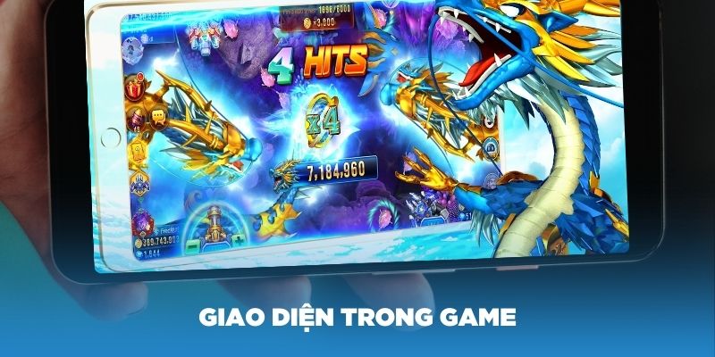 Giao diện trong game được thiết kế bài bản, đẹp mắt